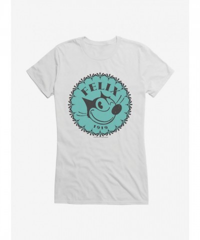 Felix Cat Logo Junior Girls Lightweight T-Shirt