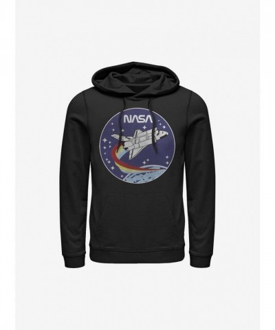 NASA Space Patch Men's Hoodie - Black