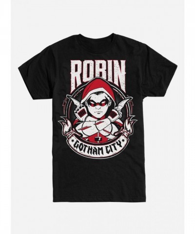 DC Comics Batman Robin Damian Wayne Men's Lightweight T-Shirt