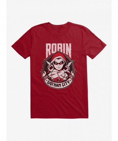 DC Comics Batman Robin Damian Wayne Men's Lightweight T-Shirt