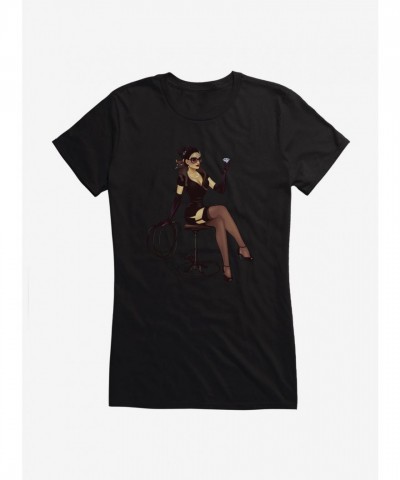 DC Comics Bombshells Catwoman Girls T-Shirt