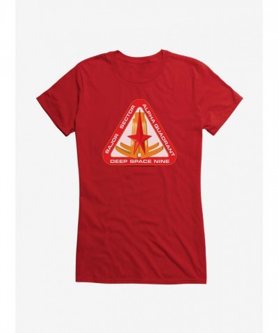 Star Trek Bajor Sector Girls T-Shirt - Lightweight Cotton Junior Size