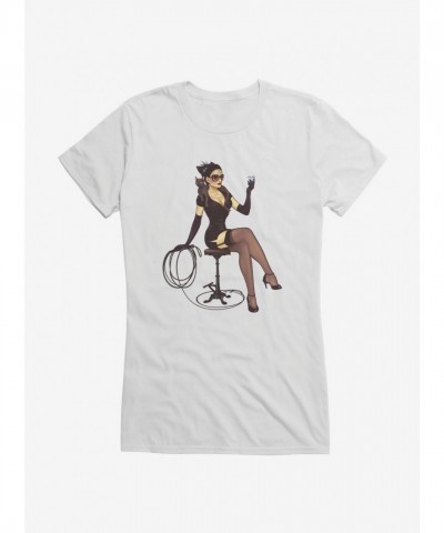 DC Comics Bombshells Catwoman Girls T-Shirt