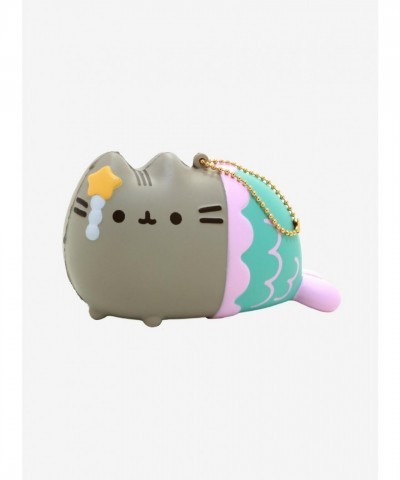 Pusheen Mermaid Soft Squishy Keychain for Girls
