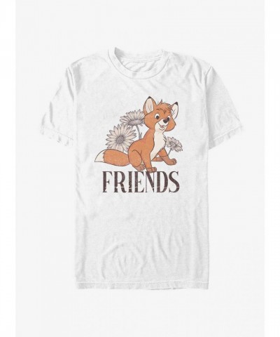 Disney Fox and the Hound Toddler Friendship T-Shirt - White Men's Size