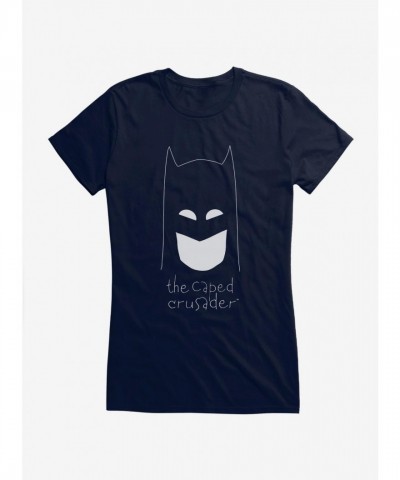 Batman Caped Crusader Lightweight T-Shirt for Girls