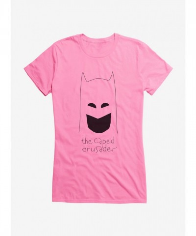 Batman Caped Crusader Lightweight T-Shirt for Girls