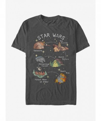 Star Wars Universe Journey T-Shirt - Men's Grey