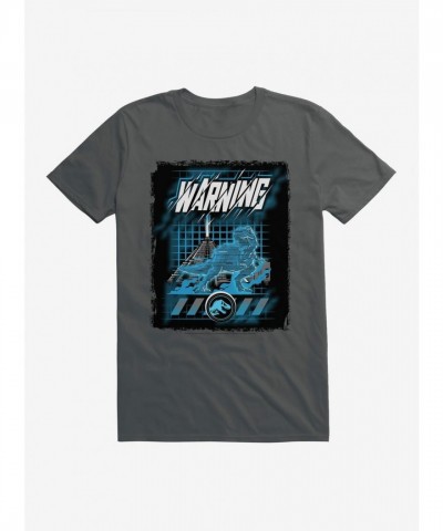 Jurassic World T-Rex Hologram Warning Unisex Tee