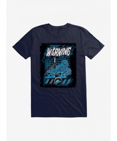 Jurassic World T-Rex Hologram Warning Unisex Tee