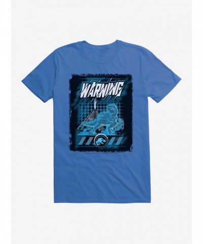 Jurassic World T-Rex Hologram Warning Unisex Tee