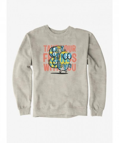 Minions Friends Unisex Sweatshirt - White