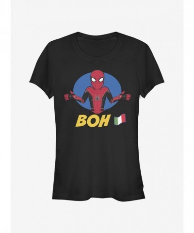 Marvel's Spider-Man Graphic Tee for Girls - Black
