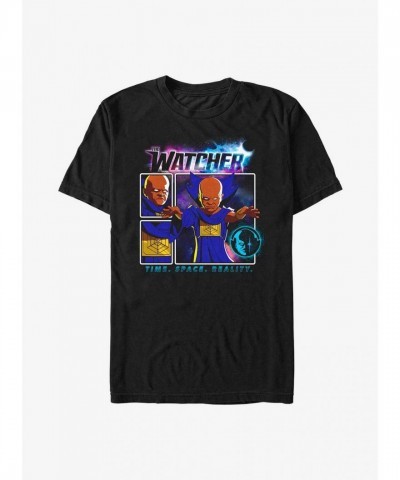Marvel What If...? Unisex T-Shirt Featuring The Watcher in Time Space Reality