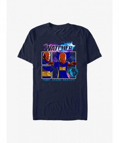 Marvel What If...? Unisex T-Shirt Featuring The Watcher in Time Space Reality