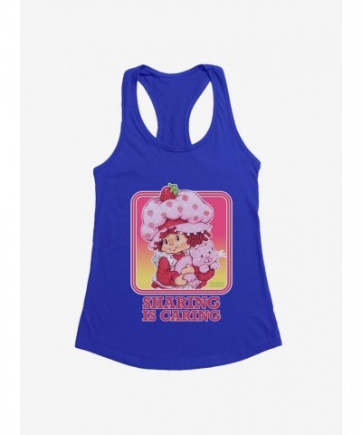 Strawberry Shortcake Vintage Girls Tank - Sharing Is Caring