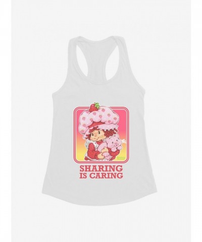 Strawberry Shortcake Vintage Girls Tank - Sharing Is Caring