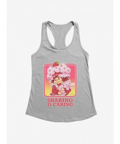 Strawberry Shortcake Vintage Girls Tank - Sharing Is Caring