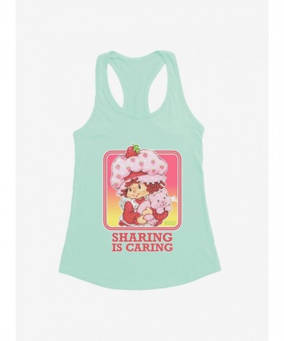 Strawberry Shortcake Vintage Girls Tank - Sharing Is Caring