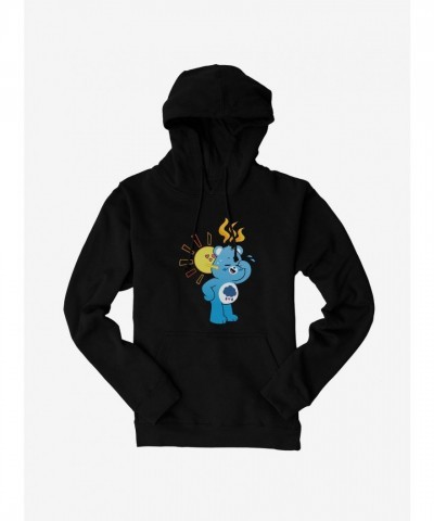 Care Bears Grumpy Hoodie for Men - Comfortable Heavyweight Fleece