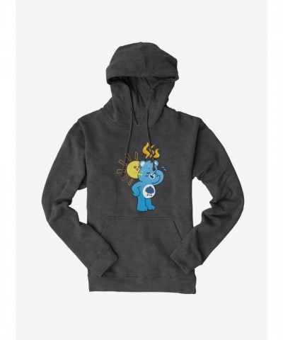 Care Bears Grumpy Hoodie for Men - Comfortable Heavyweight Fleece