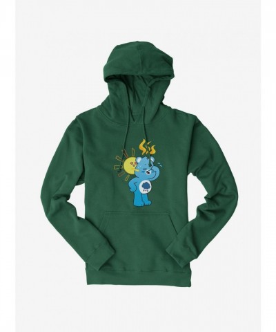 Care Bears Grumpy Hoodie for Men - Comfortable Heavyweight Fleece