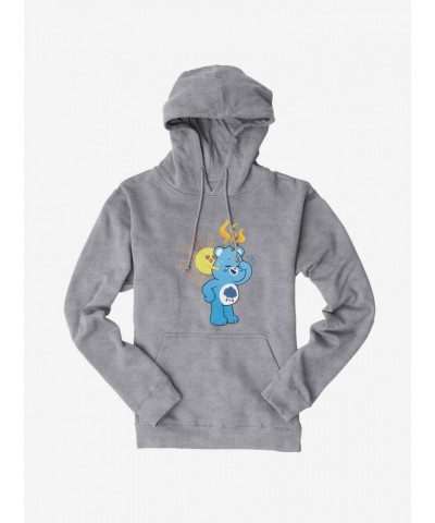 Care Bears Grumpy Hoodie for Men - Comfortable Heavyweight Fleece