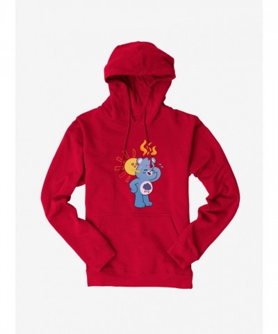 Care Bears Grumpy Hoodie for Men - Comfortable Heavyweight Fleece