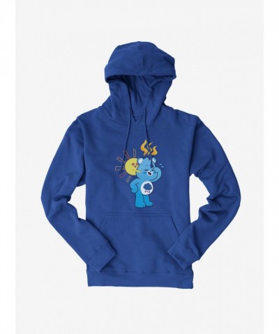 Care Bears Grumpy Hoodie for Men - Comfortable Heavyweight Fleece