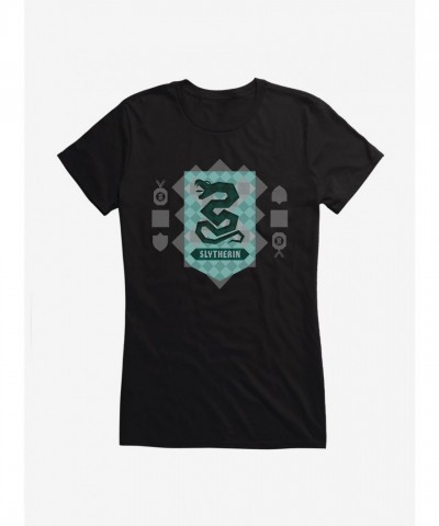 Harry Potter Slytherin Shield Graphic Tee for Girls
