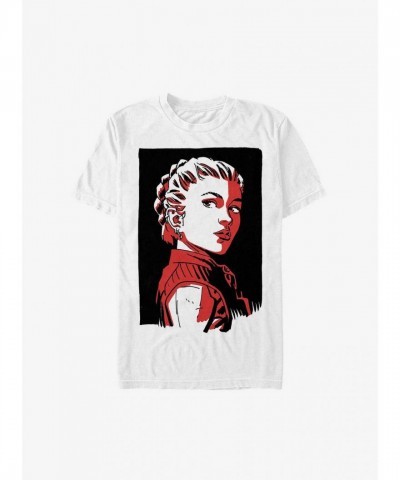 Marvel Yelena White Portrait T-Shirt for Men