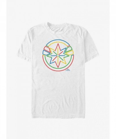 Marvel Captain Marvel T-Shirt for Men - White
