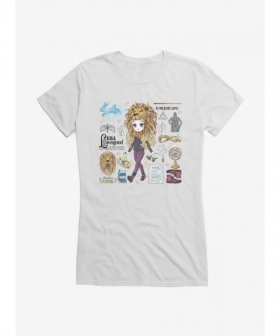 Harry Potter Luna Lovegood Lion Hat Junior T-Shirt