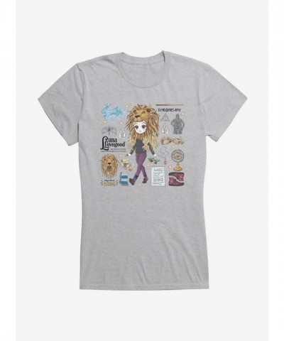 Harry Potter Luna Lovegood Lion Hat Junior T-Shirt