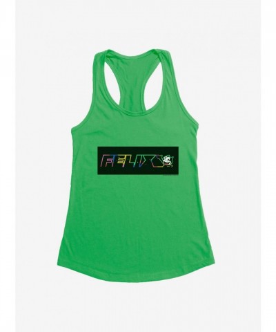 Felix Cat Neon Space Girls Lightweight Tank