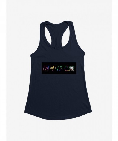 Felix Cat Neon Space Girls Lightweight Tank
