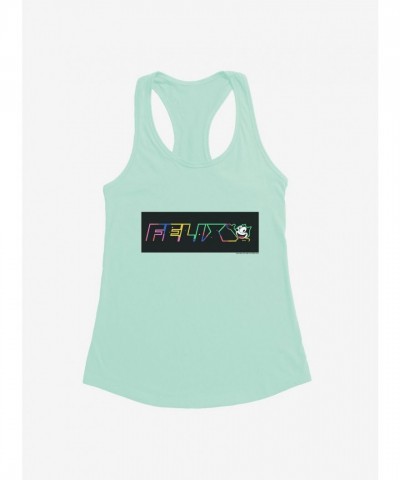 Felix Cat Neon Space Girls Lightweight Tank