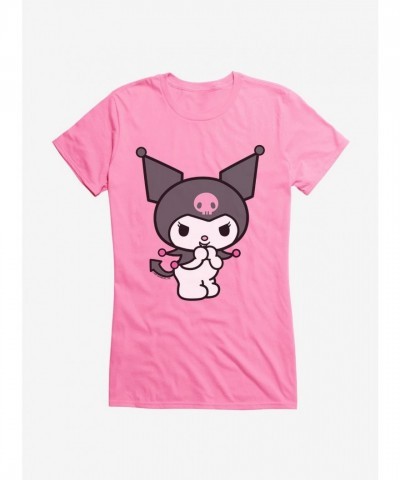 Kuromi Evil Giggle Girls Cartoon Tee