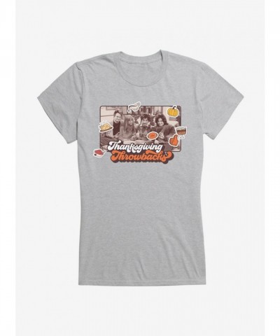 Friendship Thanksgiving Throwback Girls T-Shirt
