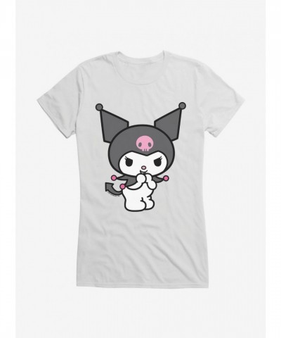 Kuromi Evil Giggle Girls Cartoon Tee