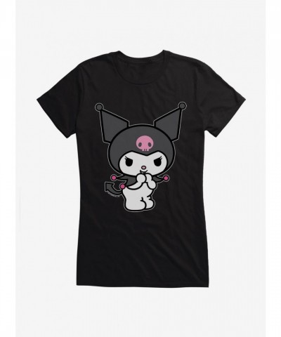 Kuromi Evil Giggle Girls Cartoon Tee