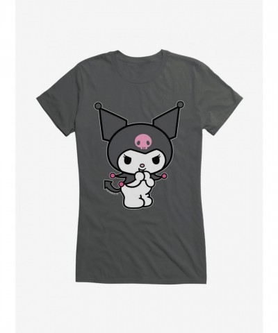 Kuromi Evil Giggle Girls Cartoon Tee
