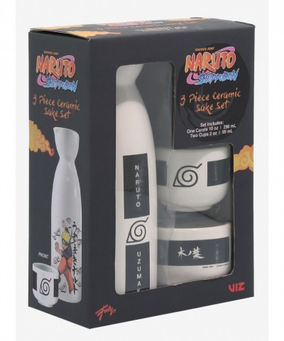 Naruto Shippuden Inspired Ceramic Sake Set