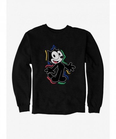 Felix The Cat 90s Vintage Inspired Men's Sweatshirt