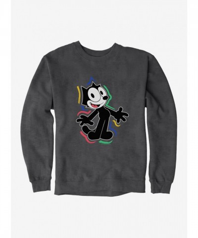 Felix The Cat 90s Vintage Inspired Men's Sweatshirt