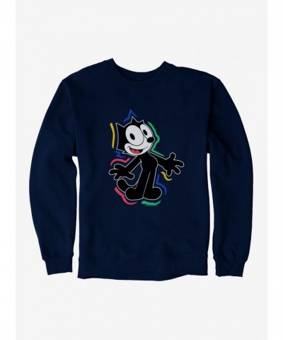 Felix The Cat 90s Vintage Inspired Men's Sweatshirt