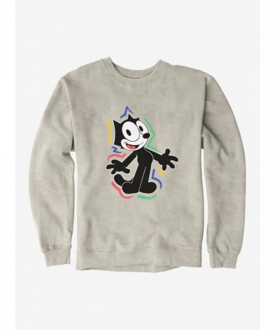 Felix The Cat 90s Vintage Inspired Men's Sweatshirt
