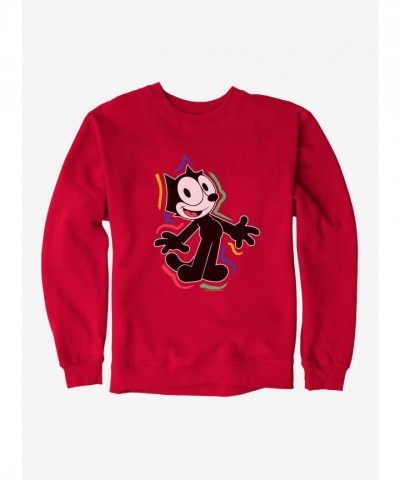 Felix The Cat 90s Vintage Inspired Men's Sweatshirt