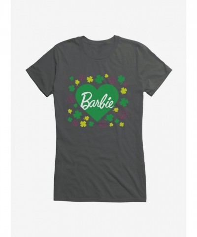 Barbie St Patrick's Day Shamrock Tee for Girls