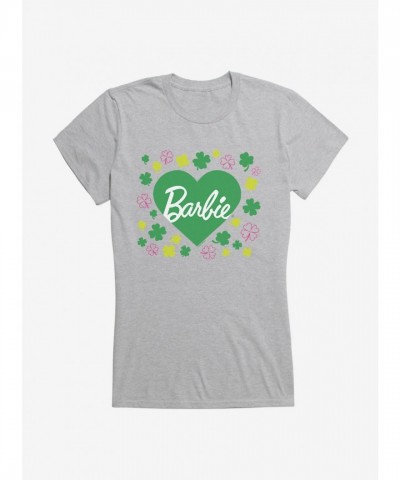 Barbie St Patrick's Day Shamrock Tee for Girls